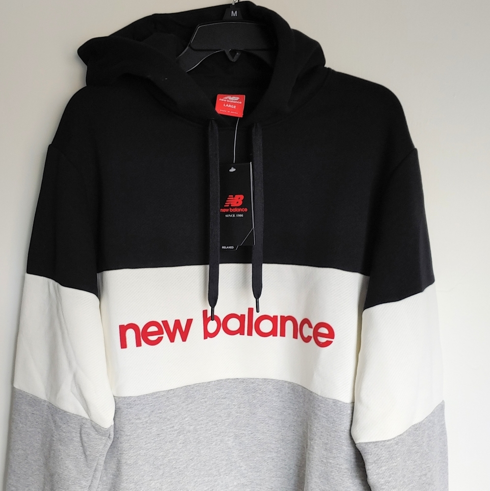 New Balance Men's Hoodie Sweat Shirt Long Sleeve